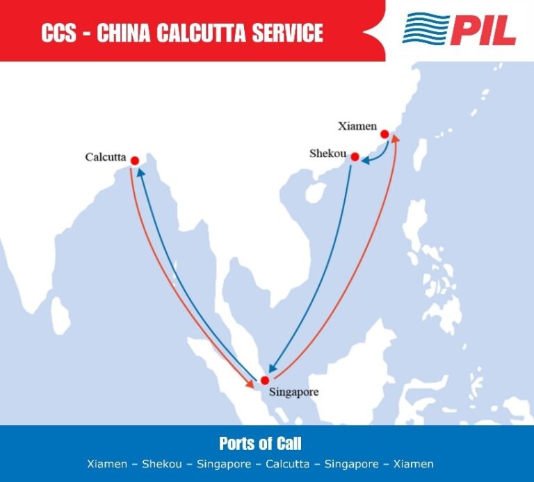 PIL launches China Calcutta Service