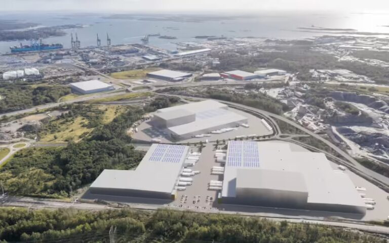 Port of Gothenburg, Castellum to develop new logistics complex