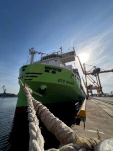 Port of Klaipėda receives first vessel on its green shipping route