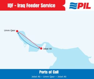 PIL unveils new Iraq Feeder Service (IQF)