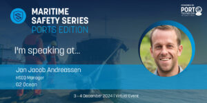 Meet our Speakers for Maritime Safety Series: Jan Jacob Andreassen