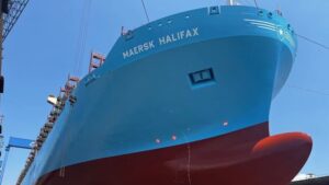 Maersk concludes large containership dual-fuel methanol conversion