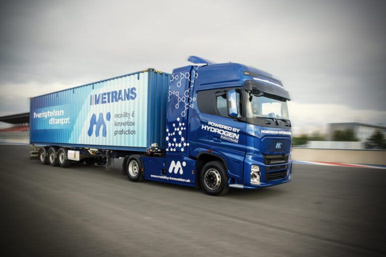 Metrans tests first hydrogen-powered vehicle in Slovakia