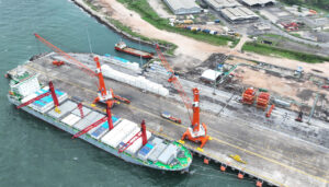 East Java Multipurpose Terminal welcomes first containership