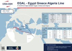 CMA CGM unveils EGAL service