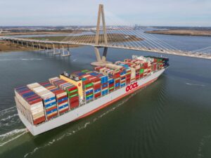 SC Ports hosts largest vessel to call Port of Charleston