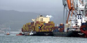 MSC ship loses containers in severe weather conditions