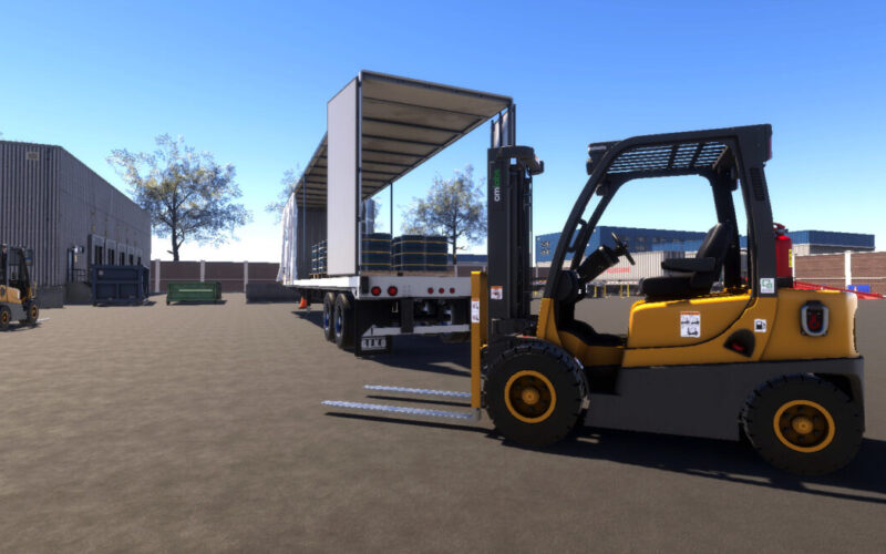 CM Labs launches forklift safety simulation training solution