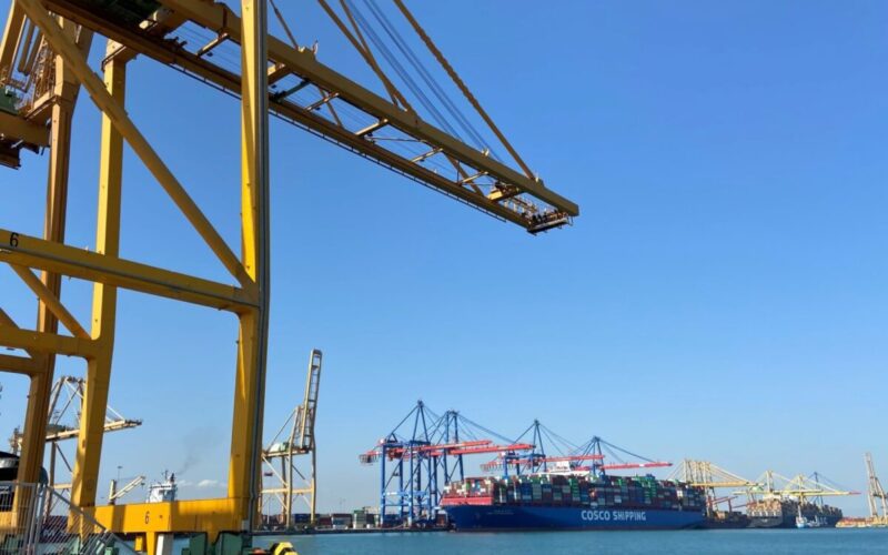 Port of Valencia's April traffic shows increase in export sector