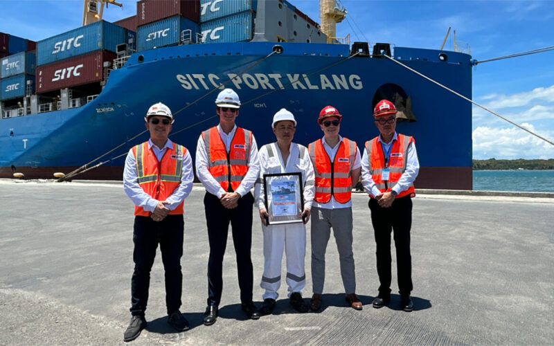 Visayas Container Terminal welcomes CPX6 service