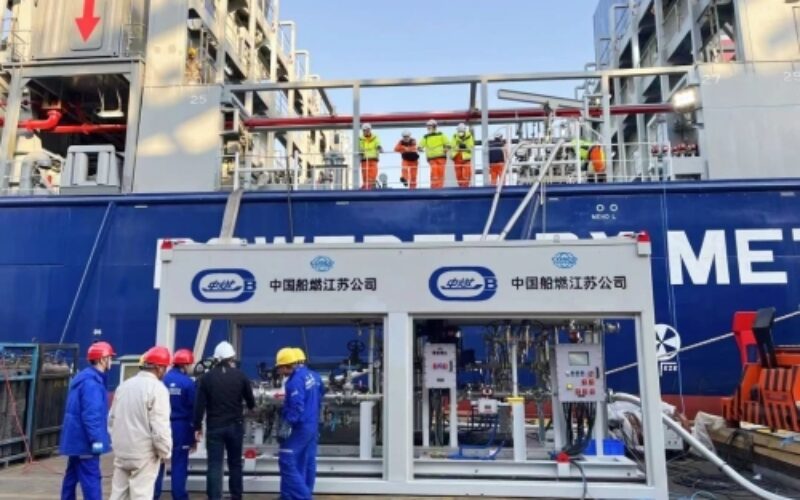 COSCO SHIPPING concludes first methanol refueling mission