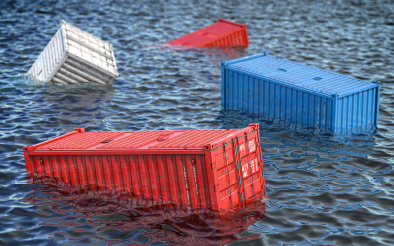 Record low in containers lost at sea