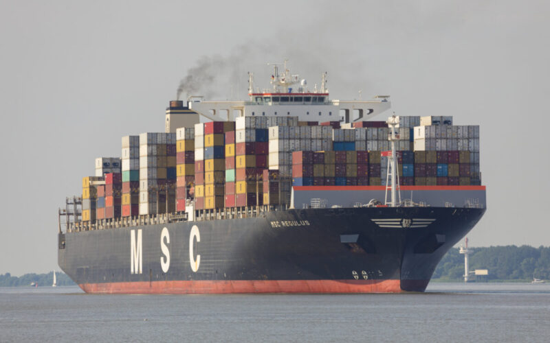 MSC launches Asia-Europe route 'Britannia'