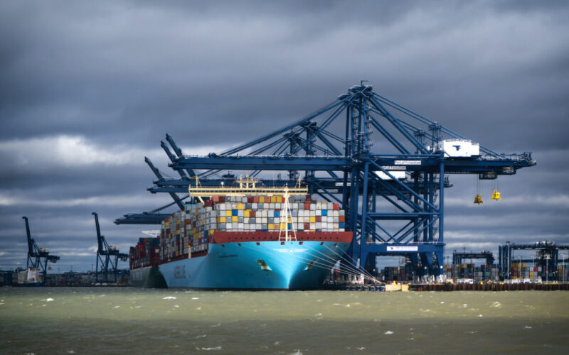 Maersk removes the Port of Felixstowe from its operations