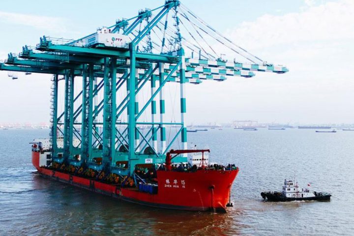 ZPMC sends more STS cranes to Tanjung Pelepas - Port Technology